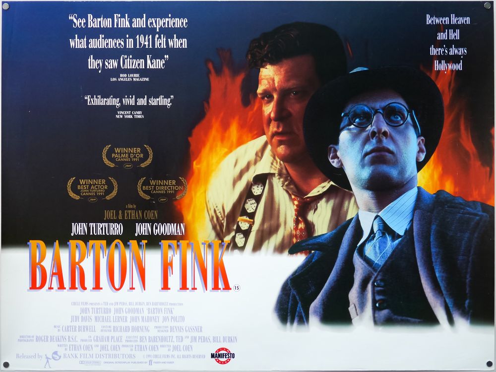 Film poster for Barton Fink