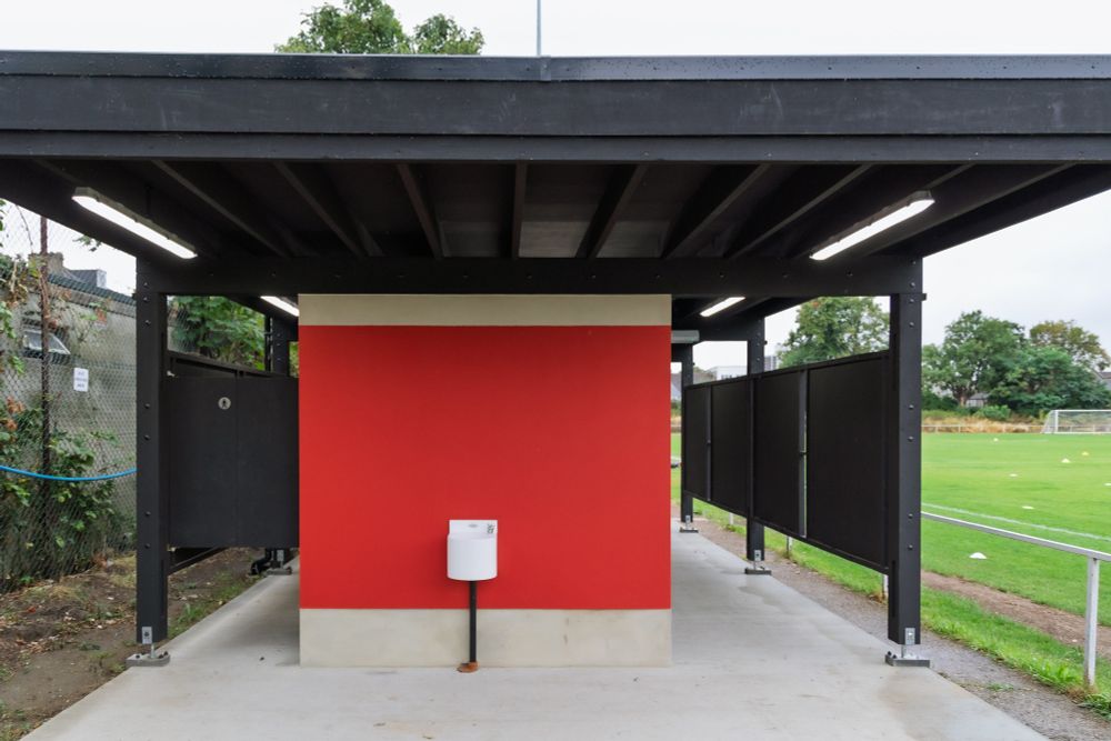Toilets from the outside