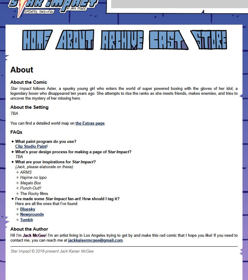 Added the "About the Setting" and "FAQs" sections, and spruced up the "About the Author" part.