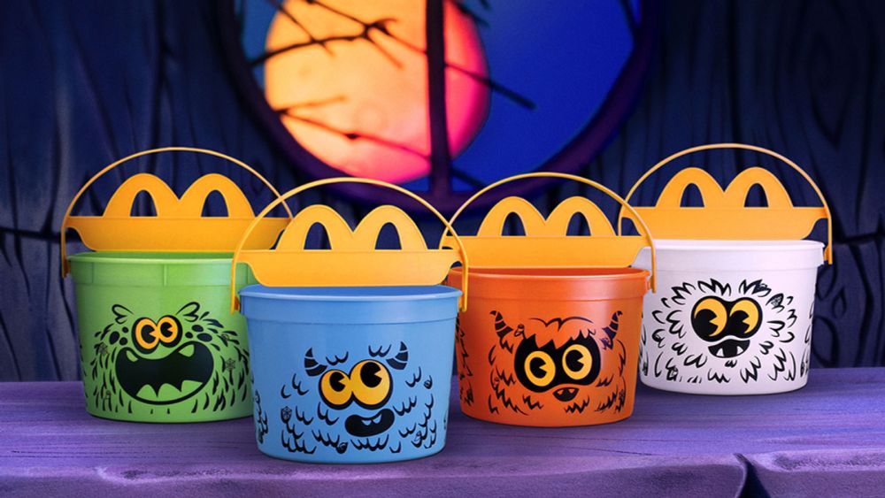 McDonald's Boo Buckets Are Back For Halloween And The New Look Is Dividing Happy Meal Fanatics