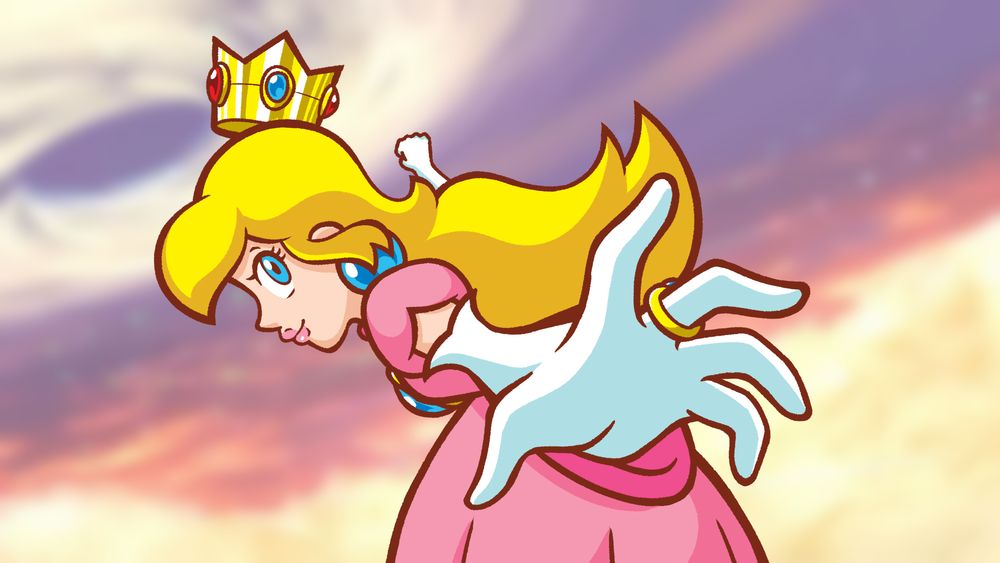 #PrincessPeach about to knock the living daylights out of you.