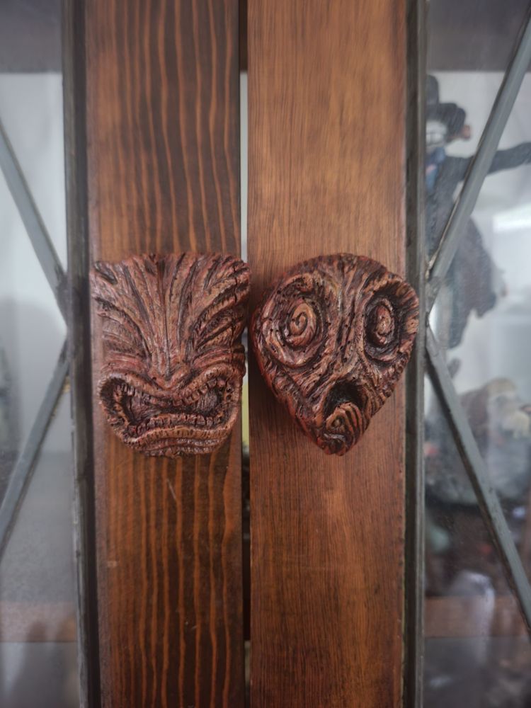 Tiki Cabinet knobs