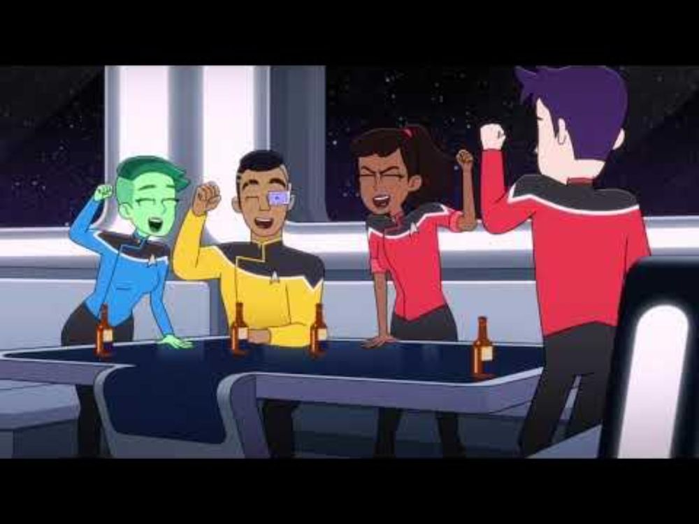 Star Trek Lower Decks Crew Chants "Lower Decks!" For 10 Hours