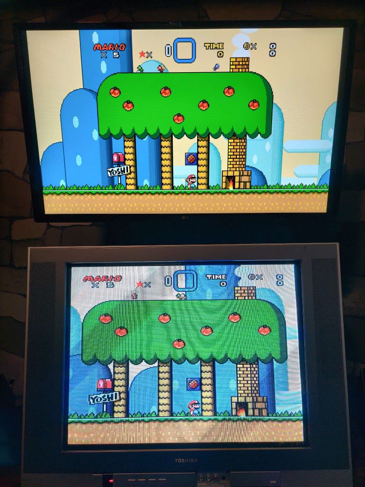 Super Mario World widescreen hack