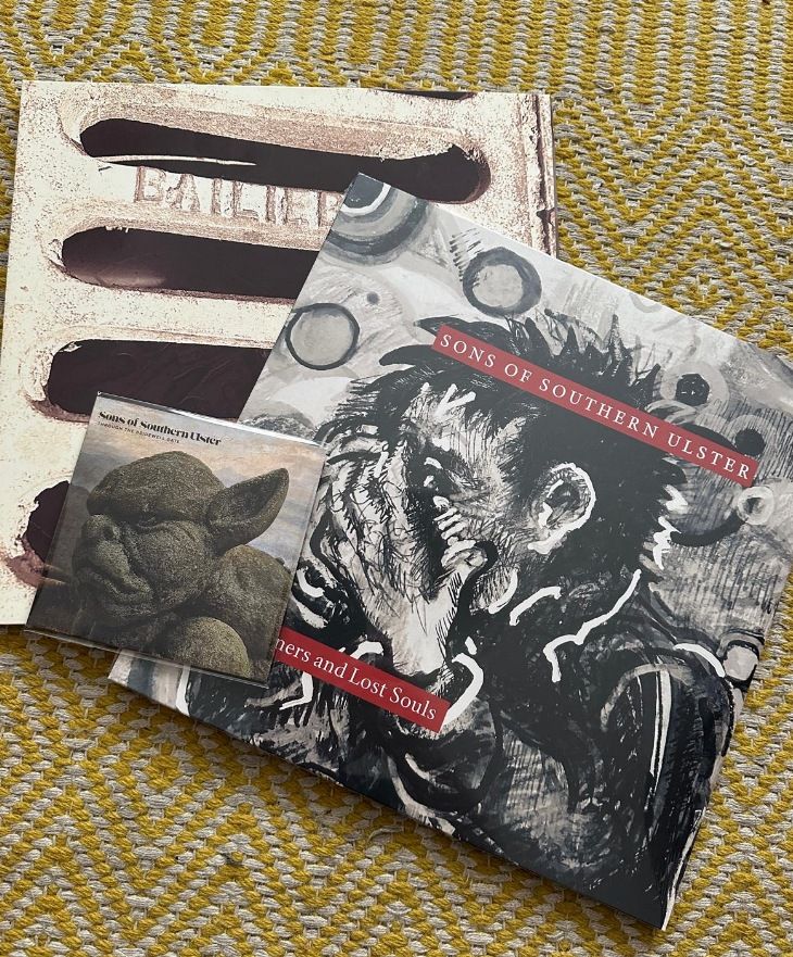 Three albums from the band Sons Of Southern Ulster, two on vinyl, one on CD.