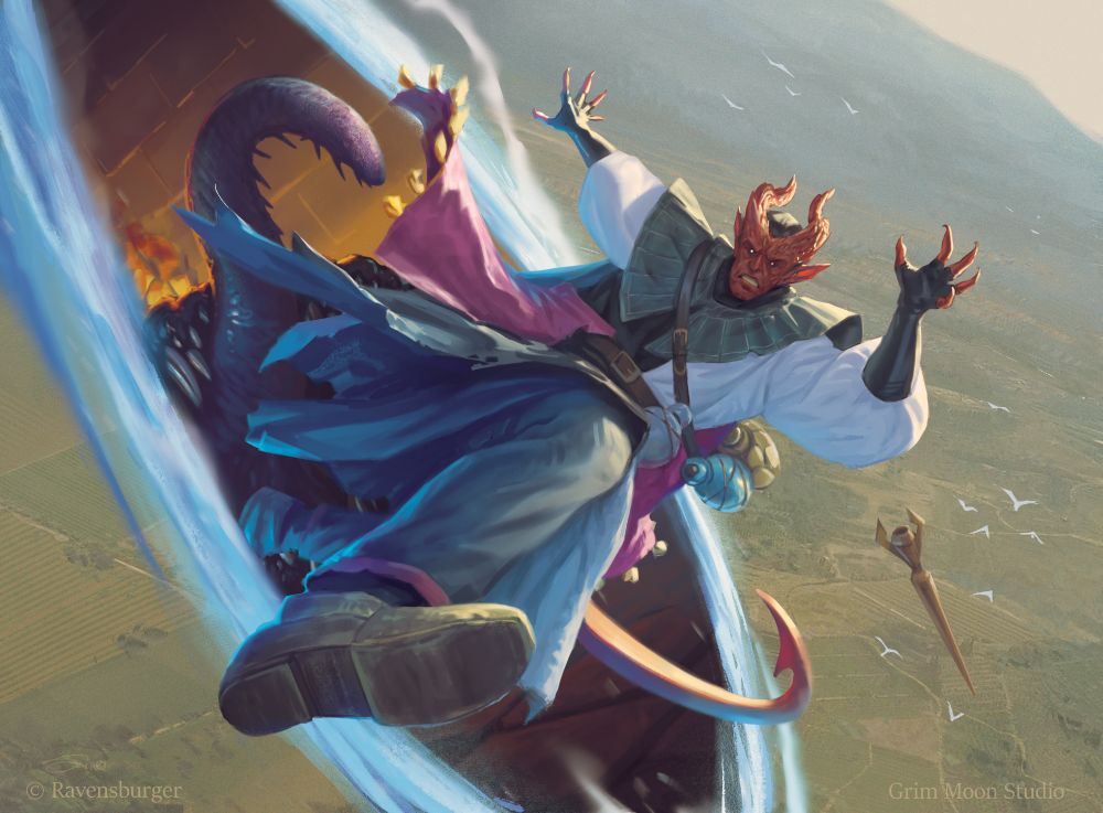 For "Horrified: Dungeons & Dragon" made by #ravensburgerglobal and #grimmoonstudio