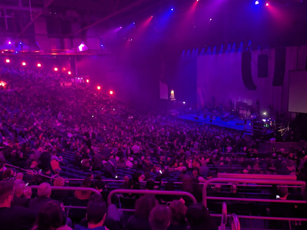 My view from the three arena Dublin 