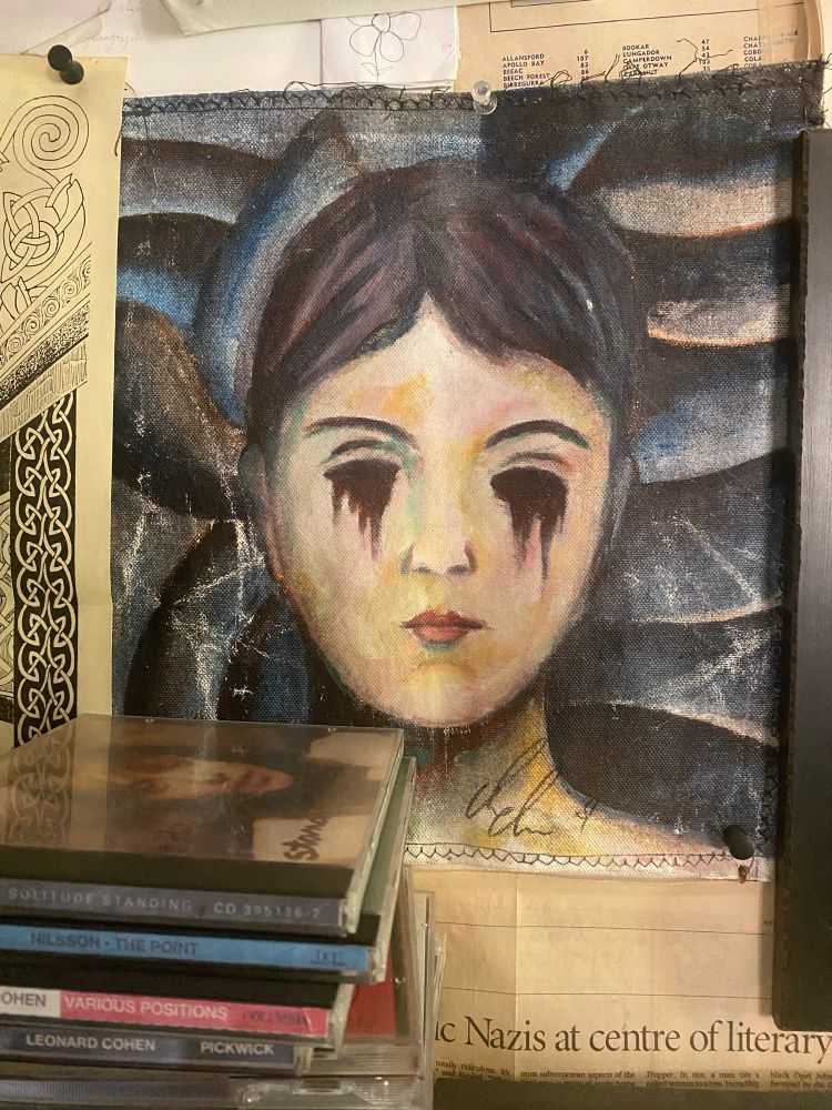 First thing I did this year was a recreation of an old piece that ended up in the state library of Victoria as part of the Wayzgoose press estate