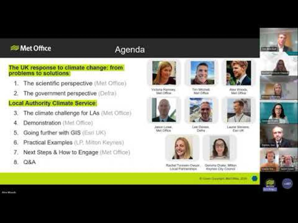 Local Authority Climate Service launch webinar