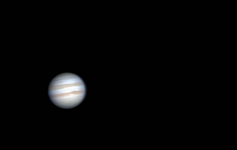 Jupiter imaged with the Edge 8 on Nov 15, 2025