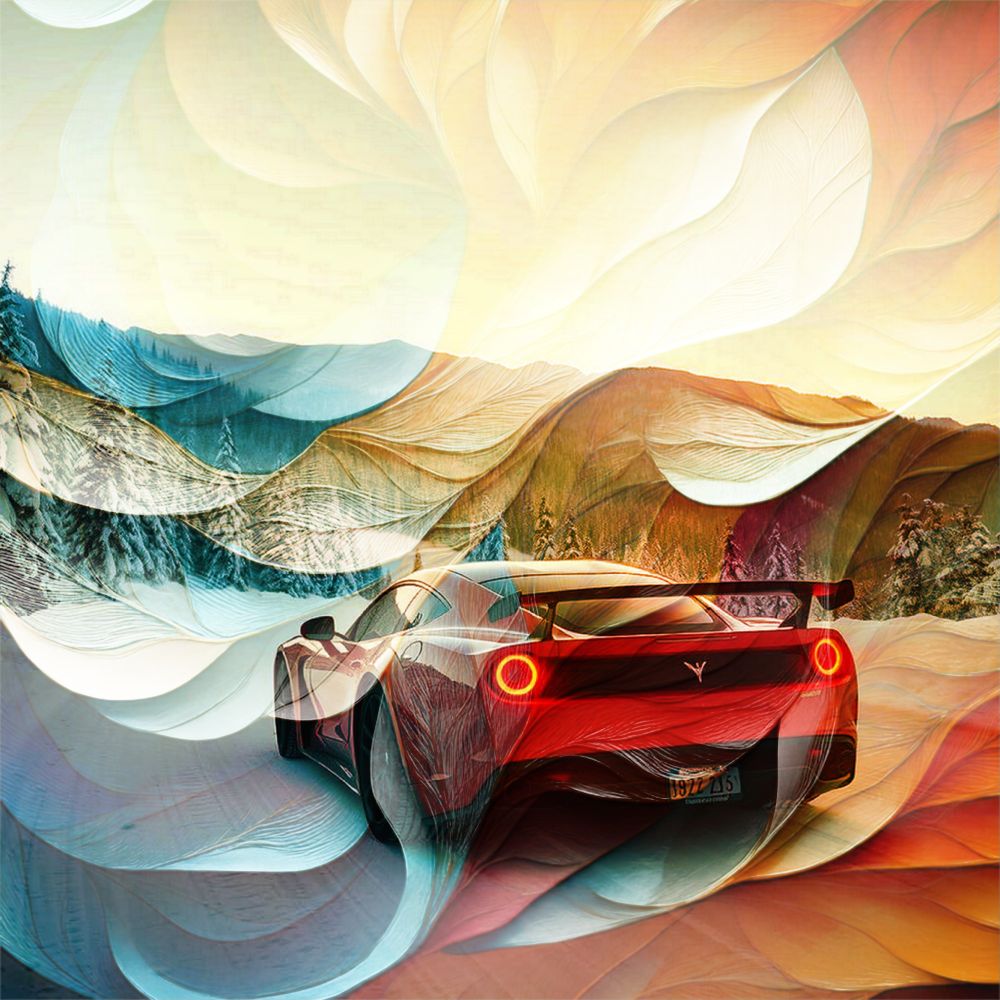 Texture Overlay With AI Illustwitter