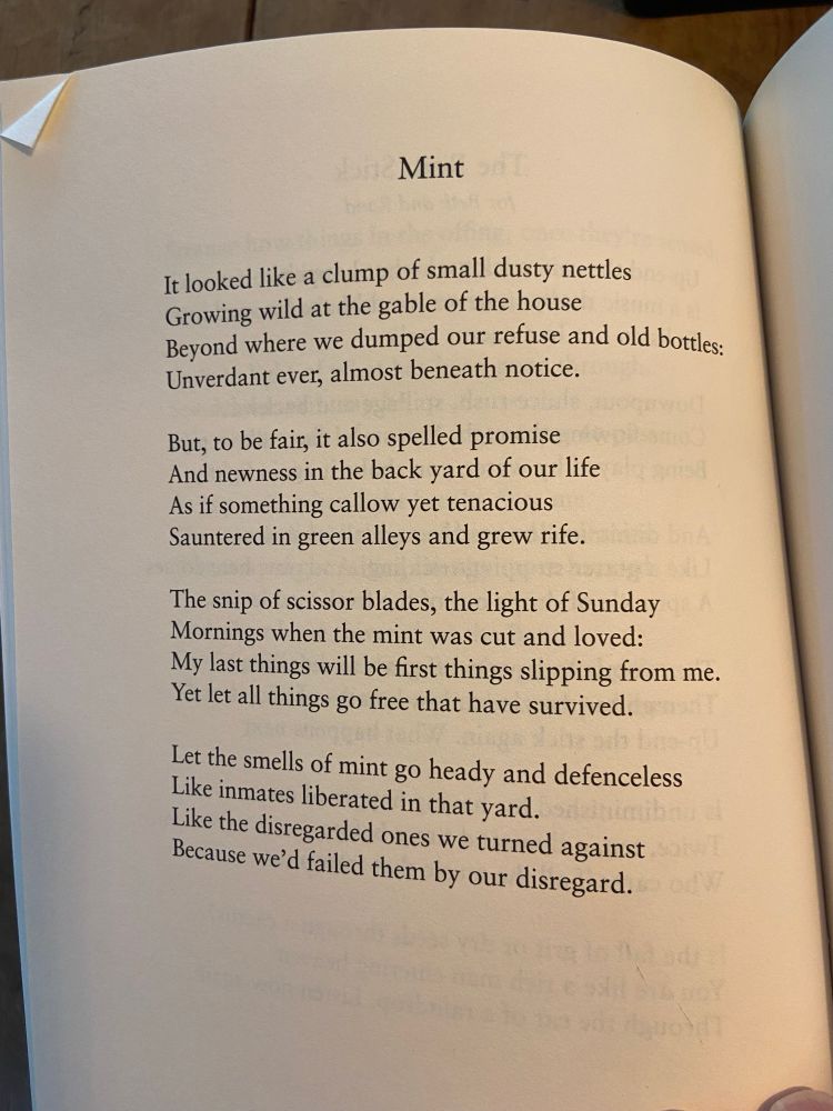 Seamus Heaney. Mint.