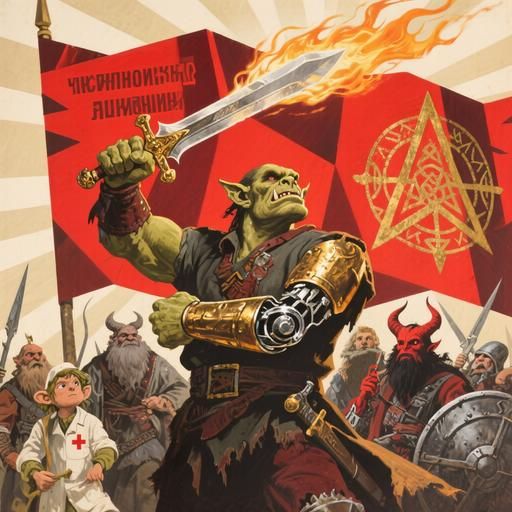 Soviet Propaganda Poster