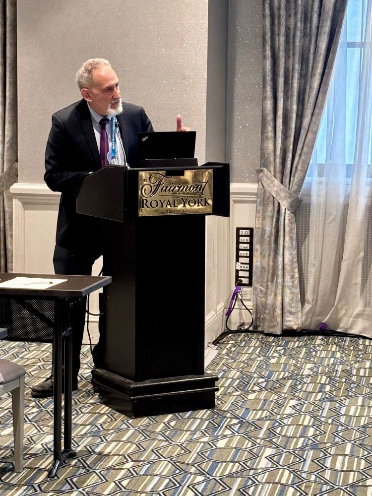 David Driesen, author of Specter of Dictatorship (Syracuse University Press), discusses how presidentialism threatens our democracy and what to do about it at the Fellows CLE Program at the ABA Annual Meeting in Toronto on August 8, 2025.