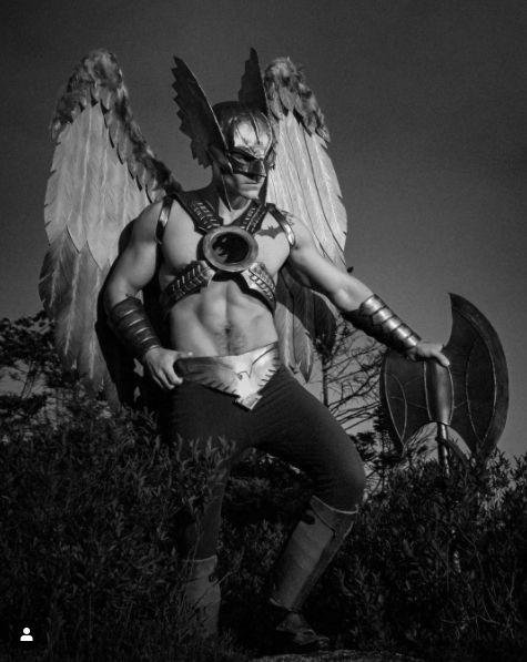 Hawkworld.org Cosplay of the Day!
Hawkman (Shaun the Shooter) 
The Cosplays of Hawkworld: https://www.hawkworld.org/p/the-cosplays-of-hawkworld.html