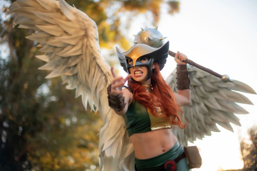 Hawkworld.org Cosplay of the Day!
Hawkgirl by Gracie the Cosplay Lass 
The Cosplays of Hawkworld: https://www.hawkworld.org/p/the-cosplays-of-hawkworld.html