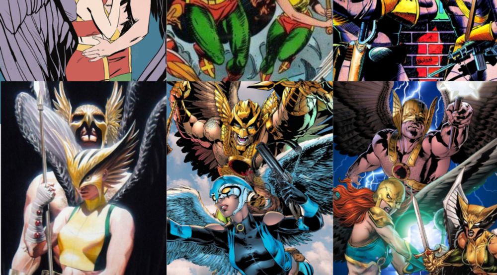 The Complete Guide to the History of Hawkman and Hawkgirl (1940-2023)