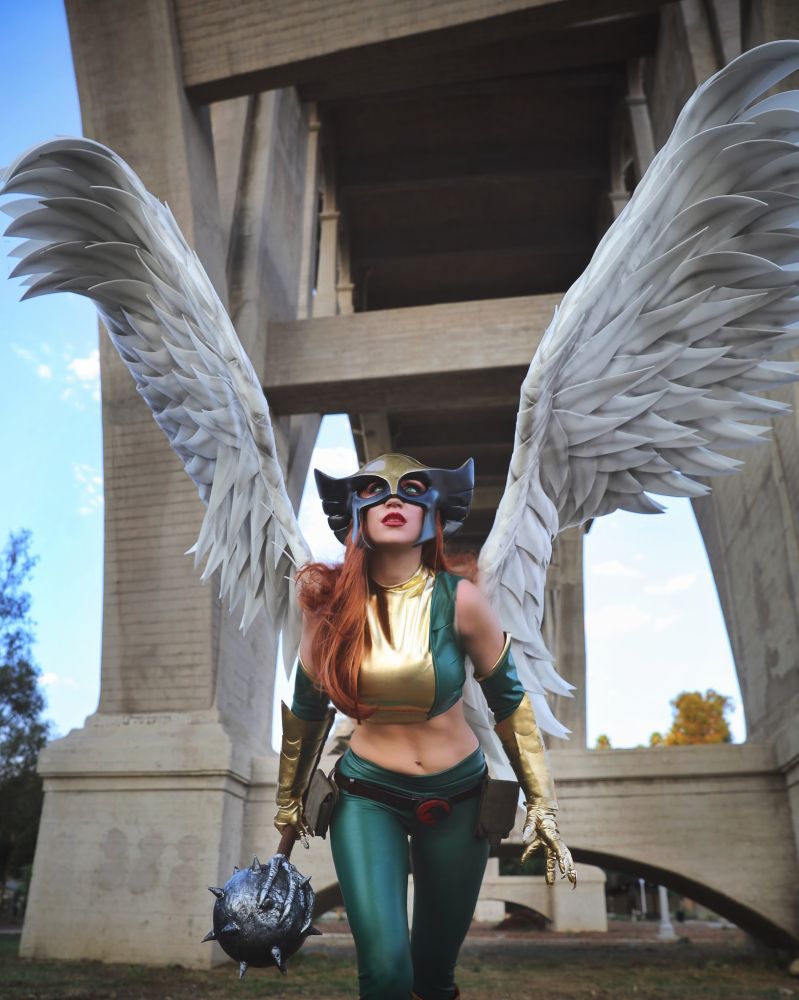 Hawkworld.org Cosplay of the Day!
Hawkgirl by Gracie the Cosplay Lass 
The Cosplays of Hawkworld: https://www.hawkworld.org/p/the-cosplays-of-hawkworld.html