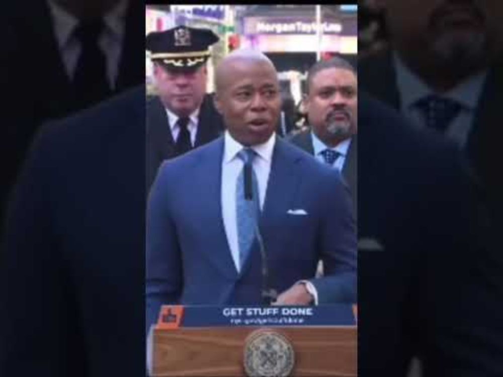 NY City mayor Eric Adams high off weed