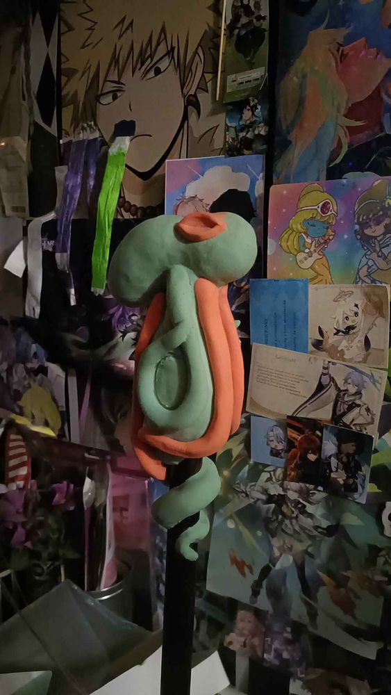 Final shape after clay 