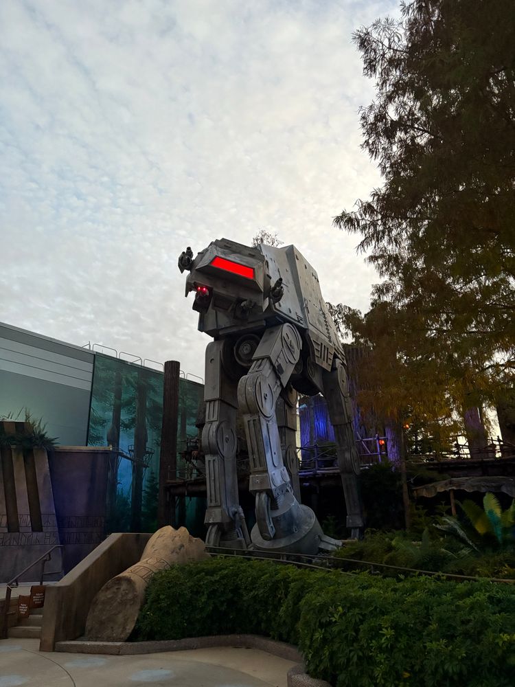 AT-AT walker at Star Wars Galaxy Edge