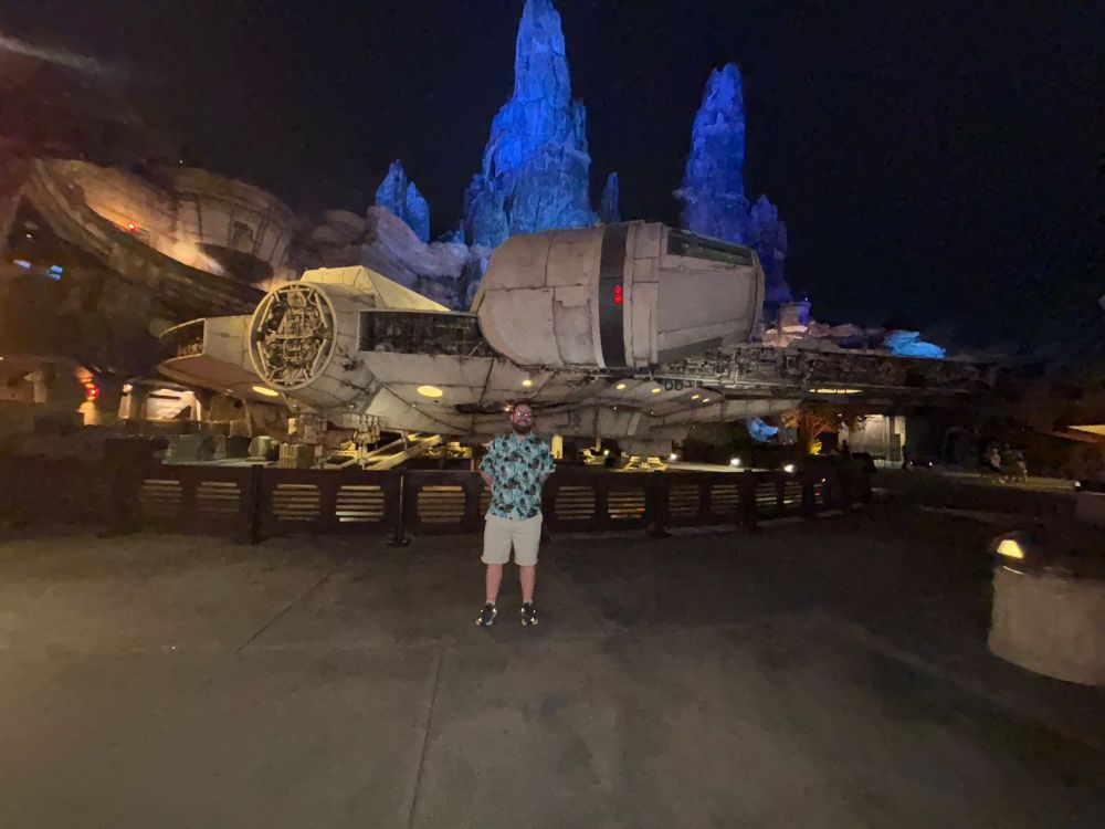 Me with the Millennium Falcon