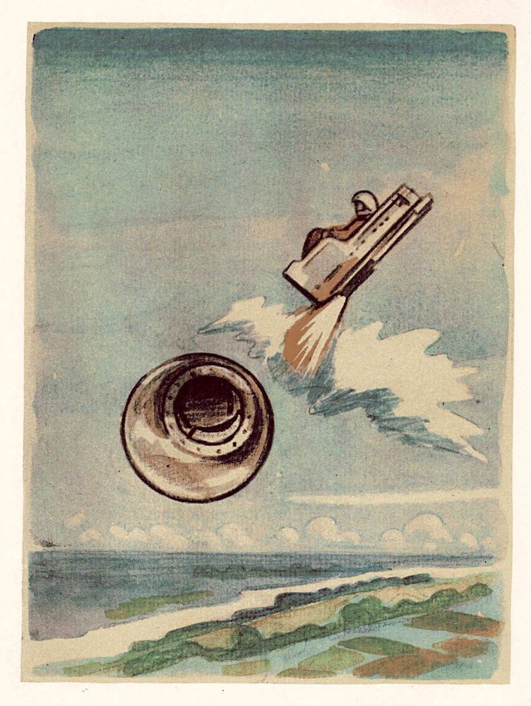 Illustration from Tales of Gagarin