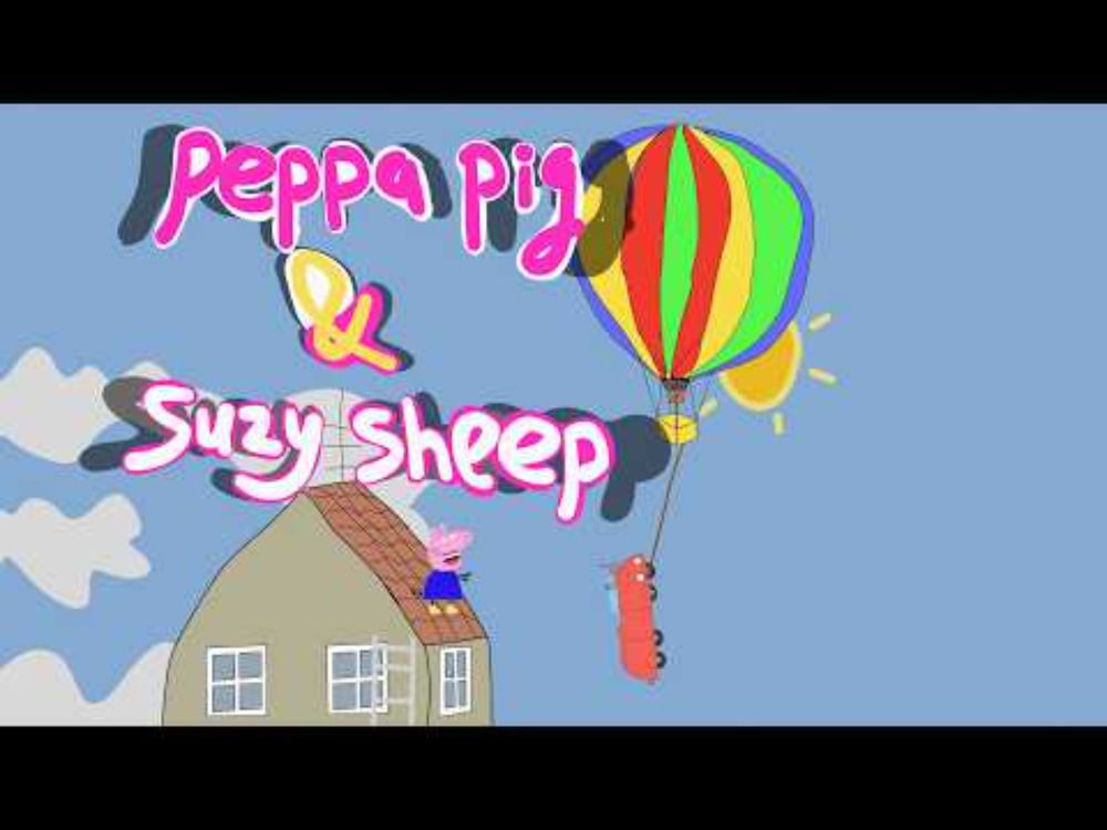 Peppa pig & Suzy Sheep | Peppa pig car LIFTING | Ep.3 |  New English cartoon series