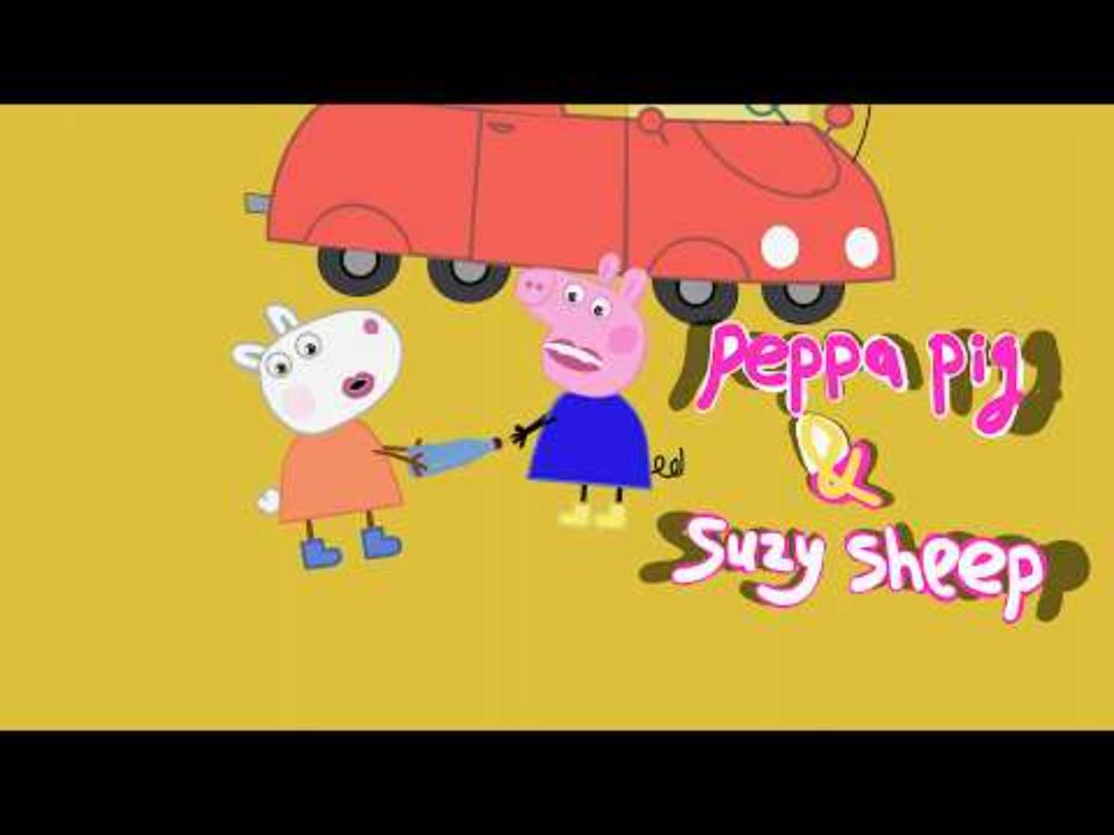 Peppa pig & Suzy Sheep | Beach magic bottle | Ep.4 |  New English cartoon series