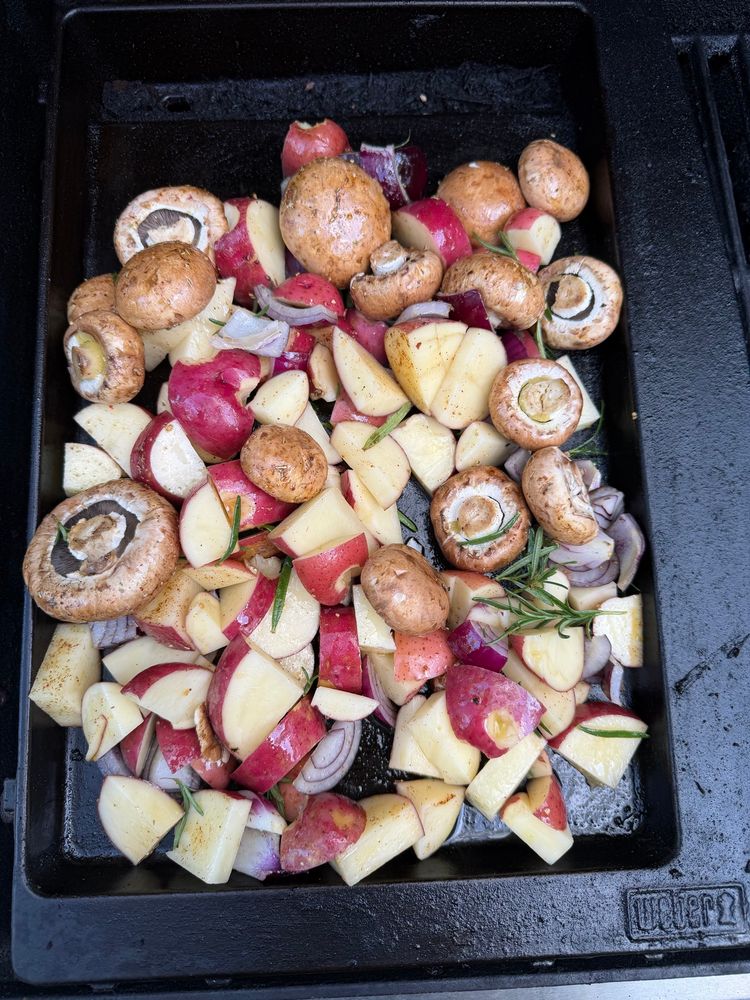 Grilling up somethings nice!