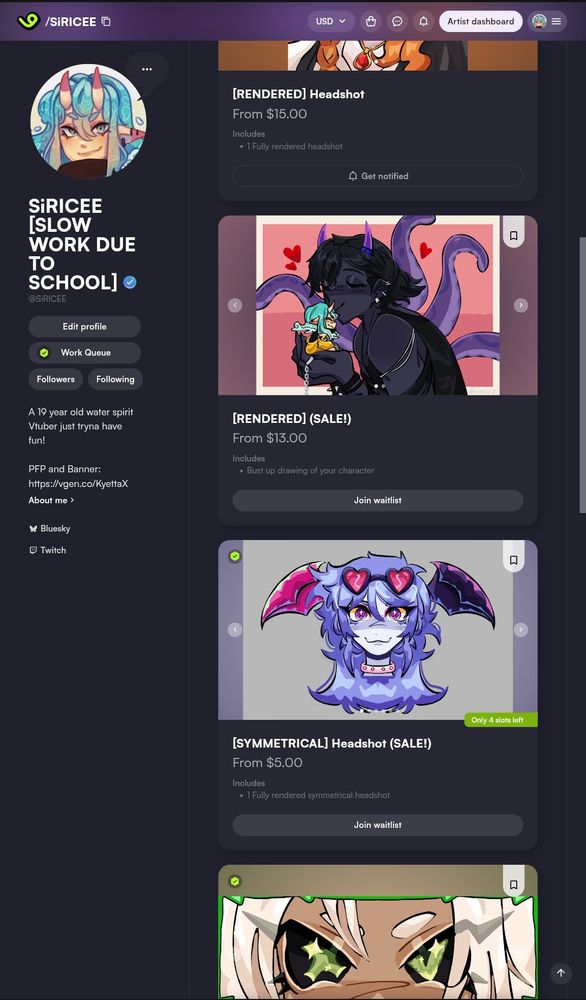 Vgen sale!