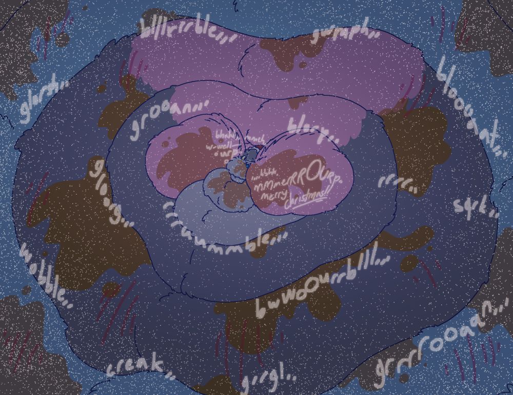 same as first but with both stretch marks AND slobbiness,,, hhbghgbgh ill have to think next year of a system that makes this a Less messy process, lest i start gettin stains i simply dont have time to wash out,,!!!!