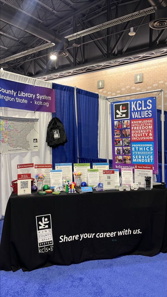 KCLS booth at the ALA conference 
