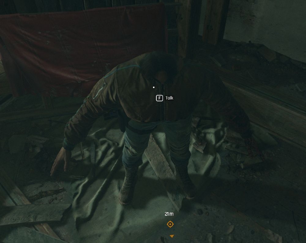 npc from Dying Light t-posing and scrunched to half height