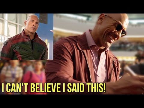 I can't believe I got to say this to Dwayne THE ROCK Johnson!