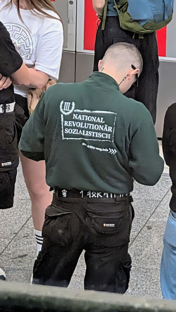 Rechtsextremist von dritten Weg.