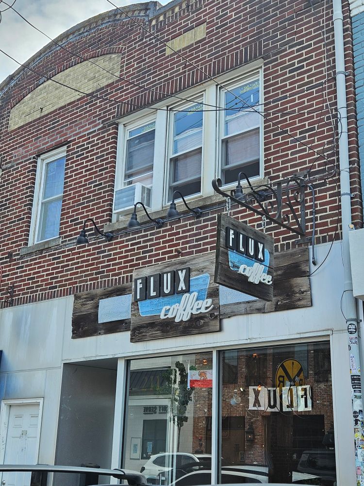 Flux Coffee in Long Island. 
