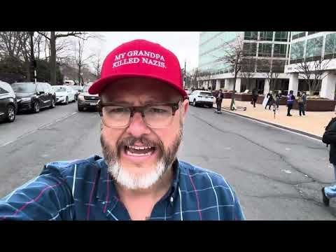 MASSIVE crowd marching on The media (make it viral)