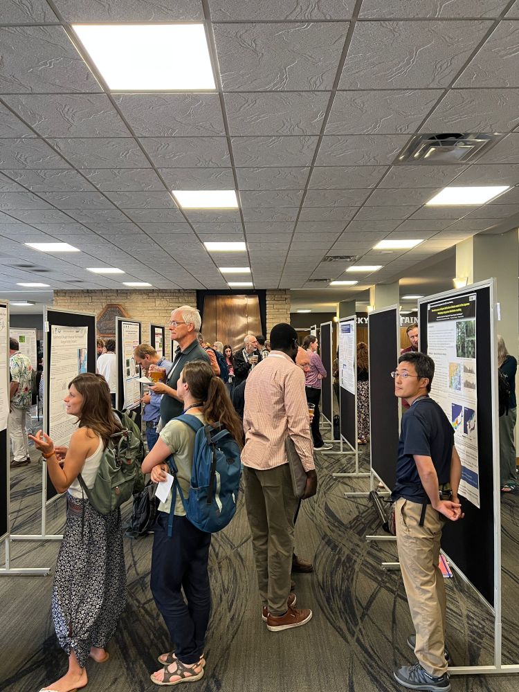 Photo of the poster session at IAVS2025