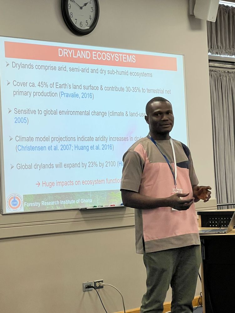 Reginald T. Guuroh  presenting 