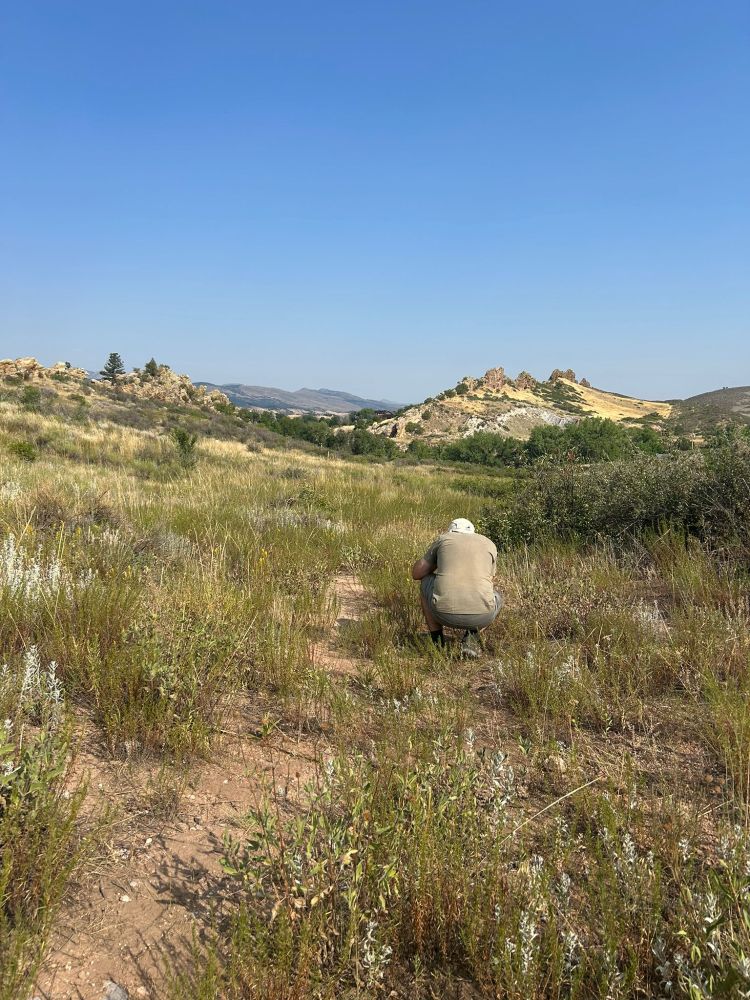 Photos sent by participant of different Colorado's landscapes and participants of the fieldtrip 