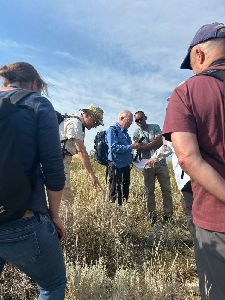 Photos sent by participant of different Colorado's landscapes and participants of the fieldtrip 
