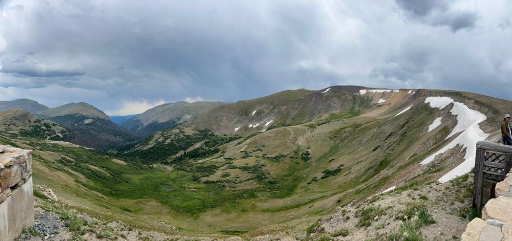 Photos sent by participant of different Colorado's landscapes and participants of the fieldtrip 