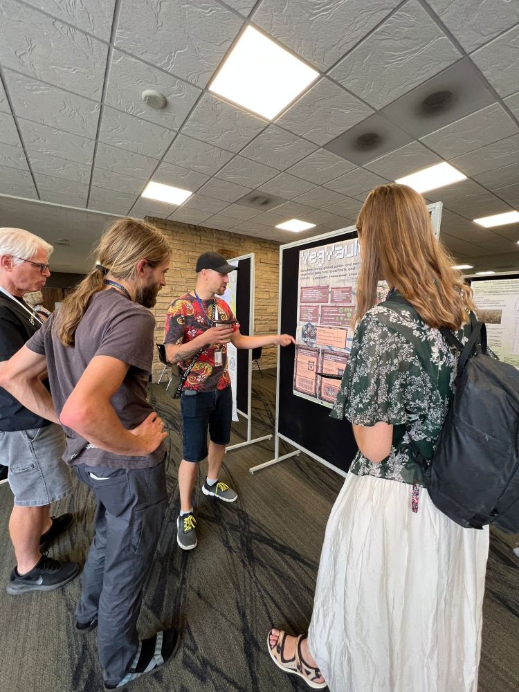 Photo of the poster session at IAVS2025