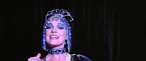 Julie Andrews in Victor/Victoria singing Le Jazz Hot. 