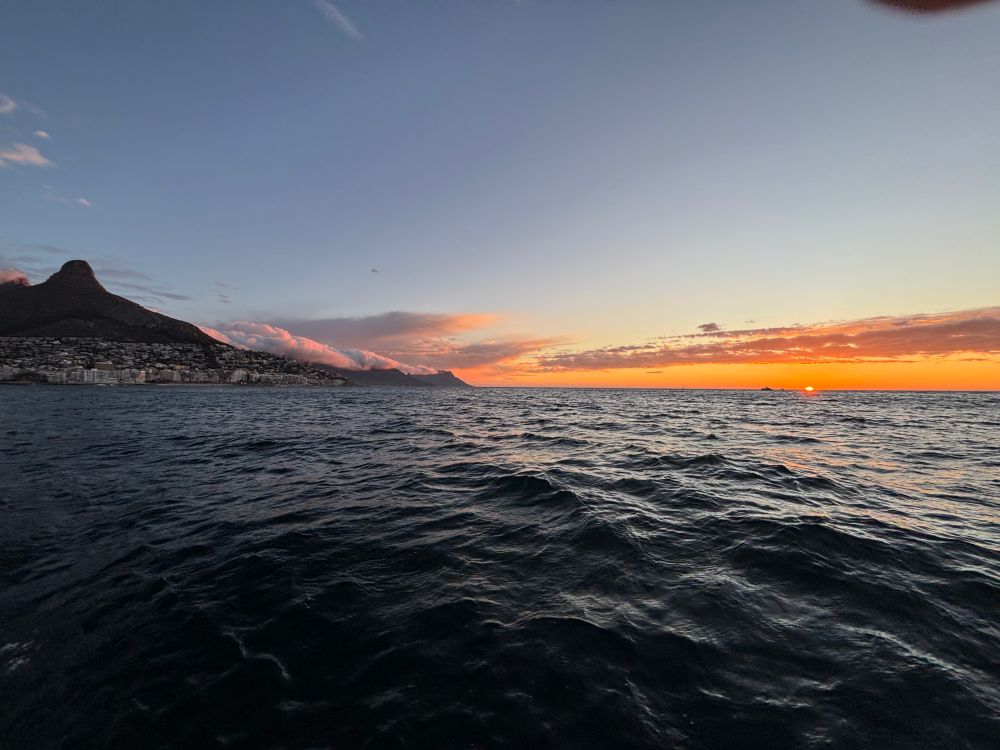 Sunset in Cape Town, South Africa