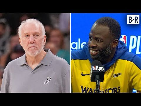 Draymond Green Reacts to Gregg Popovich Stepping Down as Spurs HC: 'He means so much to me'