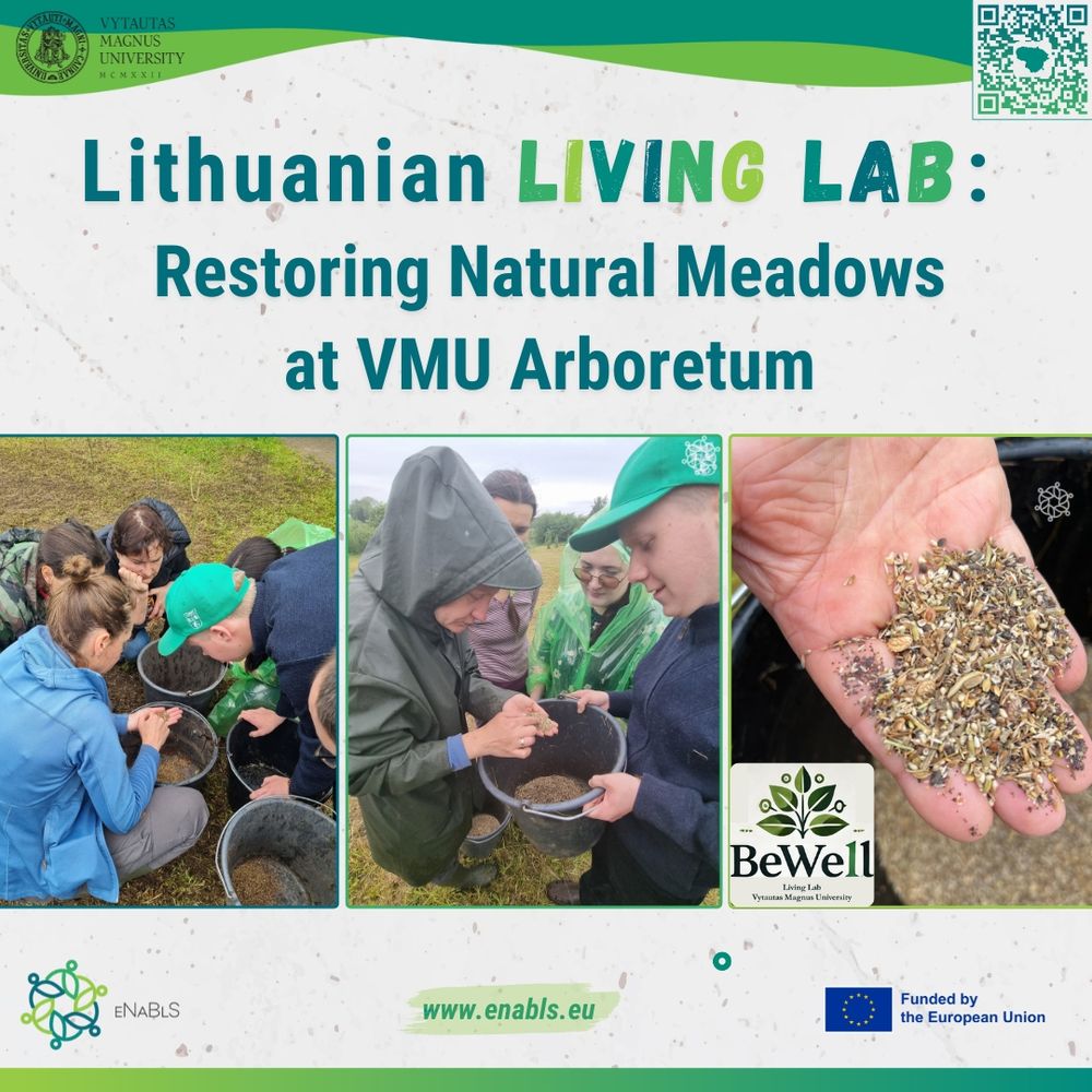 Lithuanian Living Lab: Restoring Natural Meadows at VMU Arboretum