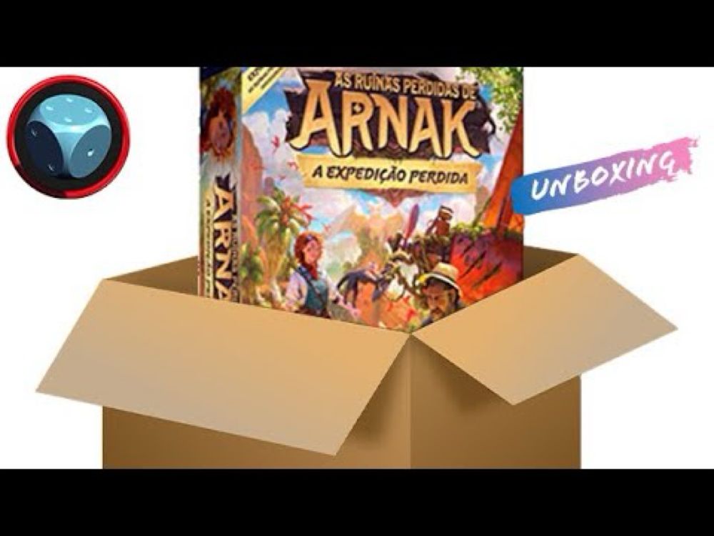 As Ruínas Perdidas de Arnak - A Expedição Perdida - Unboxing