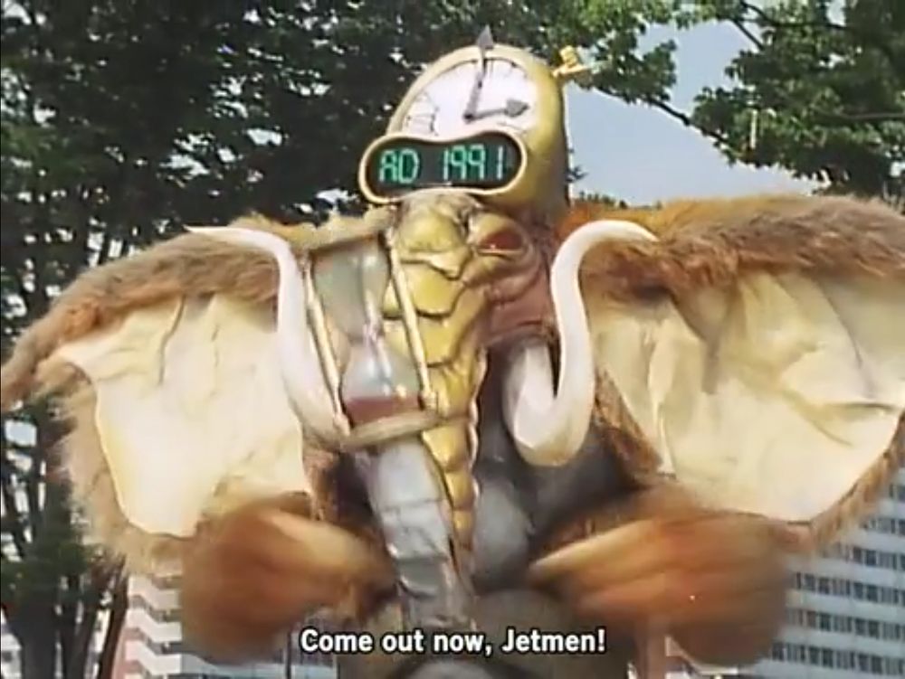 Time Space Mammoth de Choujin Sentai Jetman
